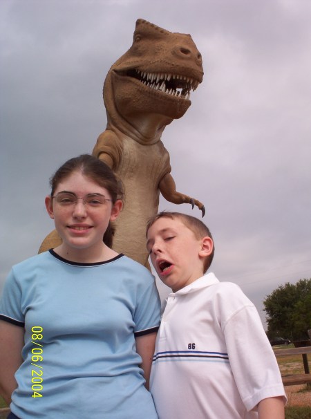 Two of my favorite people visited the park