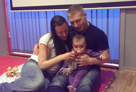 Ken, Vibeke, and Baby Aria