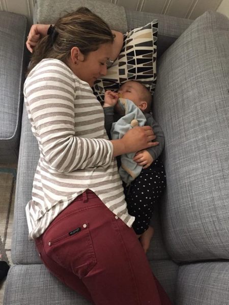 "He fall asleep in my arms.." - Nadia  July 28, 2016 